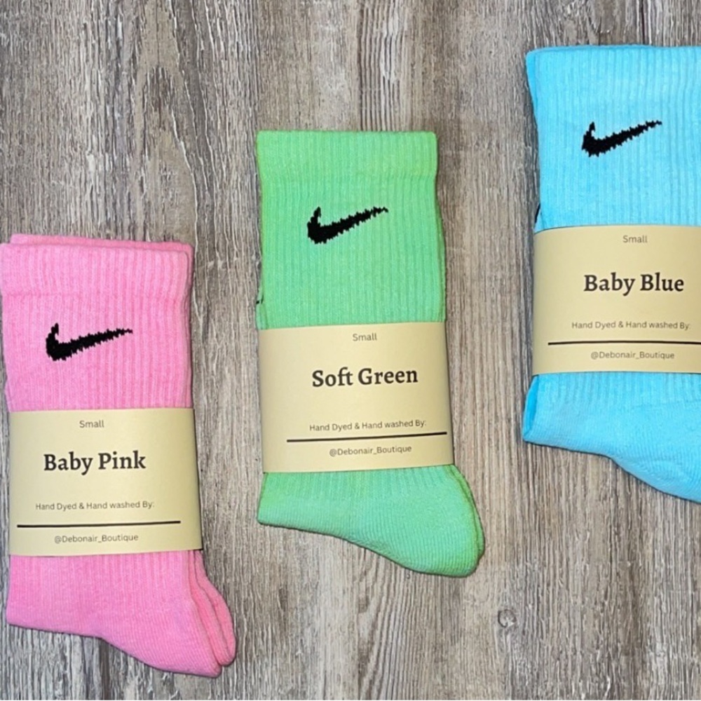 Tie Dye Nike Socks - Picture 7 of 7